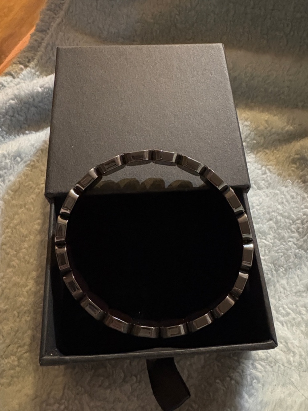 Unisex Hematite Bracelet